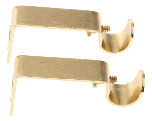 3 Par De Soportes Elegantes Para Barra De Cortina 3 Piezas