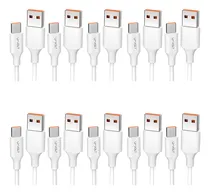 Comprar Paquete 10 Cable Tipo C - Usb Datos Carga Rápida 2.4a U-volt