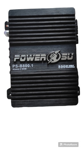 Planta Amplificador Mono Block 800 Watts Power Su Ps-b800.1