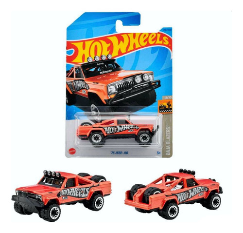 Jeep J10 Pick Up '73  1:64 Hot Wheels Serie Baja Blazers 