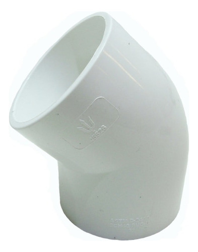 Codo Pvc 45° Grados 2 Pulgadas Conector De Tubería