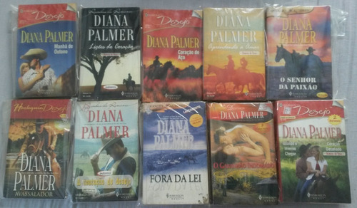 Kit 20 Livros De Romances De Banca Usados Da Diana Palmer
