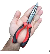 Comprar Alicate Pesca Bico Corte Cabo Emborrachado Tira Anzol Argola