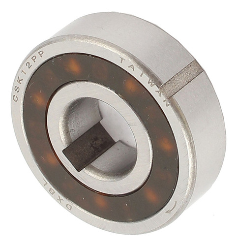 4 Rodamientos Csk12pp De Doble Chavetero Con Embrague Unidir