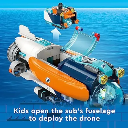 Submarino Lego City Deep-sea Explorer 60379 | MercadoLivre