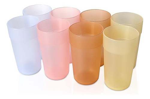 Vasos Plastico Reutilizables Vasos Plastico 20 Onzas Juego 8