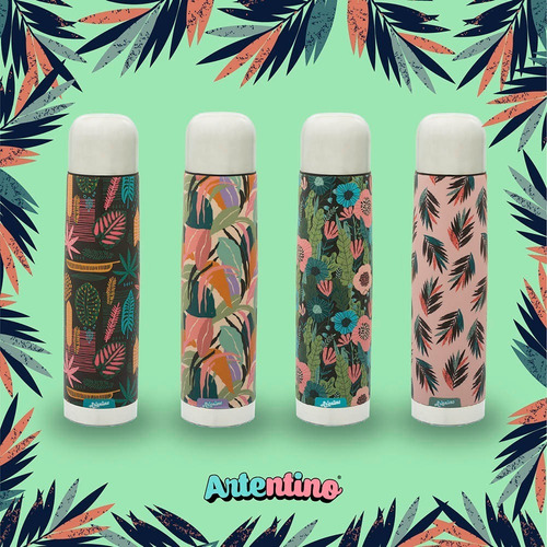 Termo Acero Inoxidable Matero Diseño Artentino Regalo Mujer