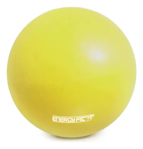 Pelota Pilates Yoga 25cm Gimnasia Ritmica Liviana Con Pico Amarillo