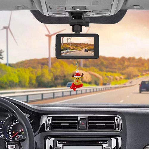 Decoración Navideña De Espejos De Coche Accesorios De Espejo