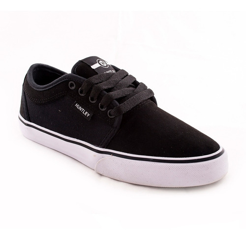 Zapatilla Huntley Lona Descarne Negro Hombre