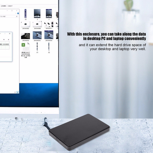 Imagen 6 de 10 de Carcasa De Disco Duro Externo Móvil 2.5 In Usb 3.0 2 Tb