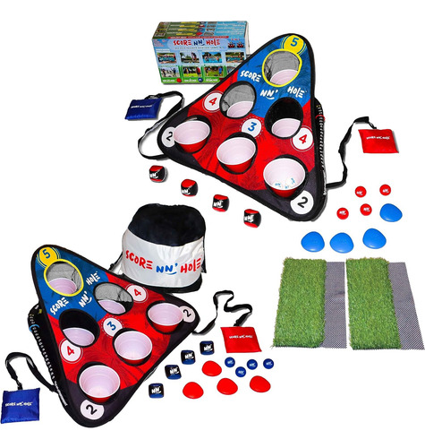 Juego De Juego De Cornhole Todo En 1 De Hole | Juego De Corn