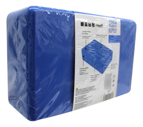 Bloque De Ejercicios De Espuma Yoga Pilates Ejercicio Mnn Color Azul