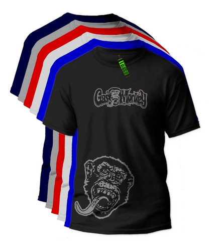 Lum - Remeras Gas Monkey - Algodon 1ra Calidad