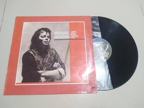 Michael Jackson I Just Can't Stop Loving You Lp Epic Promoci