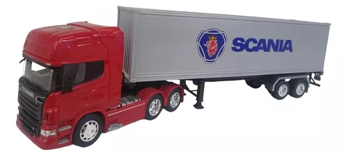 1) Miniatura Caminhão Coca-cola Carreta Scania V8 R730, Frete grátis em  2023