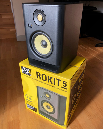 Par Krk Rokit 5 G4 Monitores Estudio + Envio Rocker Music