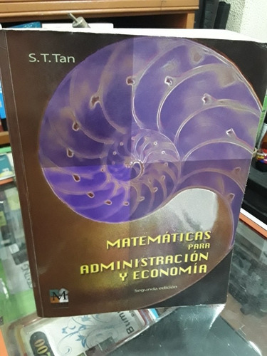 Matemáticas Para Administración De S. T. Tan