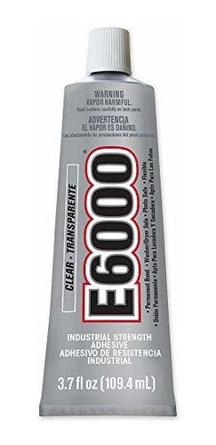 E6000 Adhesivo Craft, 3.7 Onzas Fluidas.