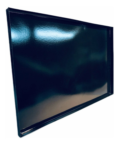 Lata Asadera Enlozada Negra Lisa 70x45x 2cm ( Pack X 10 )