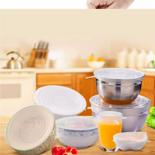 Küchenprofi 6 Tapas Elásticas Para Horno Y Congelador