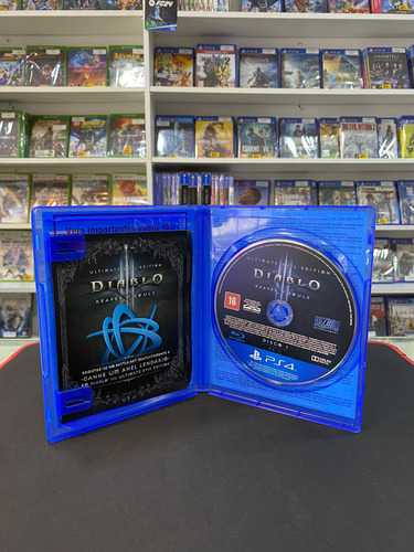 Jogo Diablo Iii Ps4: Reaper Of Souls Ultimate Evil Edition (Usado)