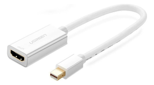 Adaptador Ugreen Mini Displayport P/hdmi 4k Fêmea Branco