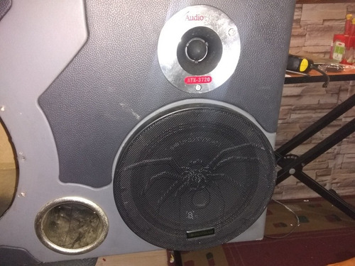 Imagen 3 de 7 de Cajón De Sonido 12 Pulgadas Con Medio Y Tweeter
