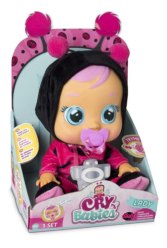 Imagen 2 de 7 de Cry Babies Lady Baby Bebes Llorones Original Boing Toys