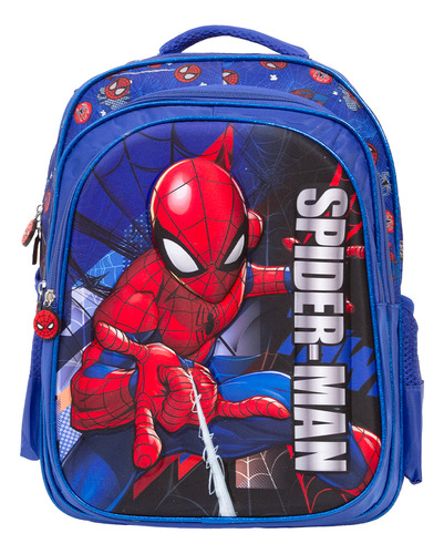 Mochila Infantil De Costas Estampa Homem Aranha 3d Grande