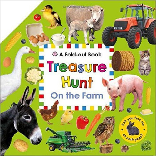 On The Farm - A Fold-out Treasure Hunt