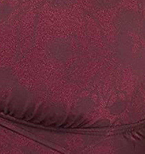 Bikini Halter Top, Red Wine By Bikini Lab Talla: G