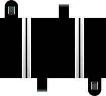 Comprar Autoslot - Scalextric Recta De 87mm X2u