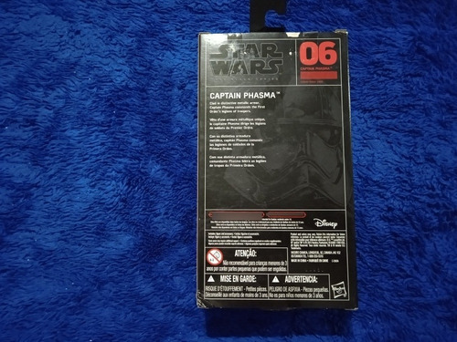 Figura Star Wars Black Series Captain Phasma Completo (Usado)