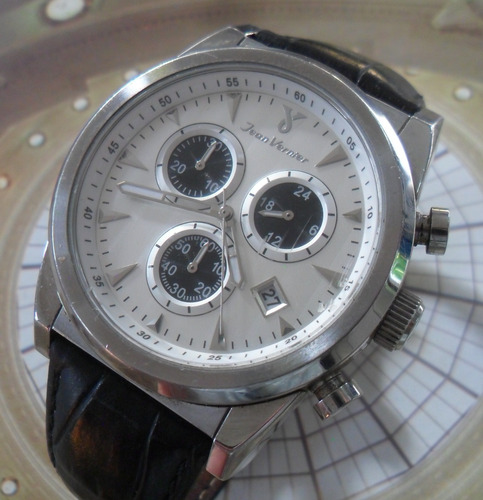 Relogio Jean Vernier Cronografo Quartz - Originalissimo !!!!