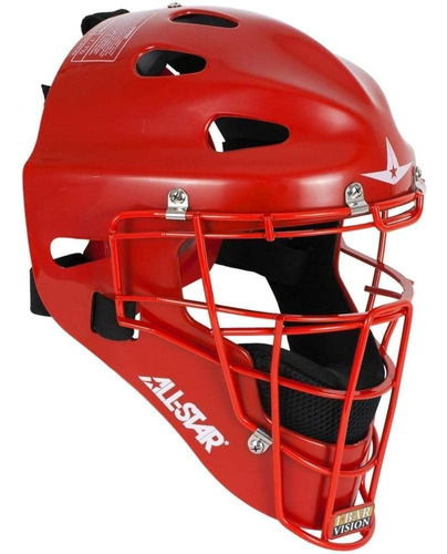 Casco De Captura Adultos De Béisbol Y Softball De Play...