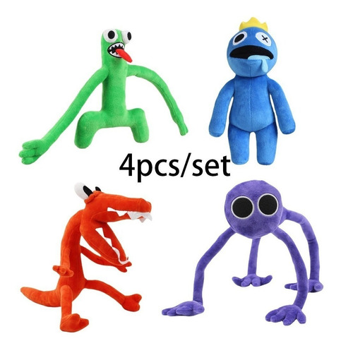 4 Piezas Roblox Rainbow Friends Muñeco Peluche Juguete Regal