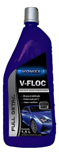 V-floc 1:400 - Shampoo Para Carros Vitrificados Vonixx