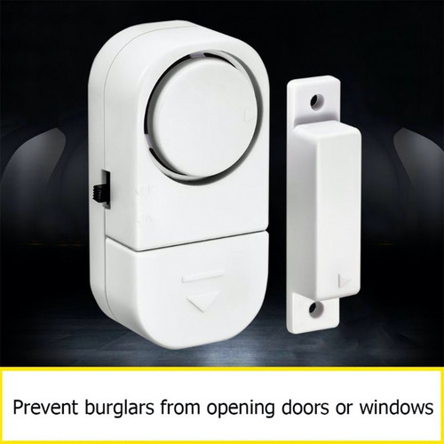 Alarma Antirrobo Sensor Magnético Puertas Y Ventanas