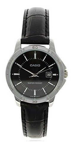 Reloj Analogico De Pulsera De Cuero Genuino Casio Ltp-v004l-