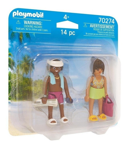 Playmobil Duo Pack 70274 Pareja De Vacaciones