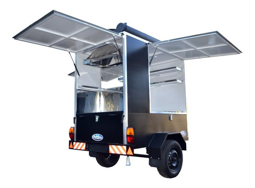 Trailer Food Truck Para Lanche Churrasquinho