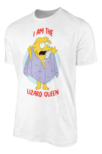 Polera Hombre Lisa Simpson Personalizada