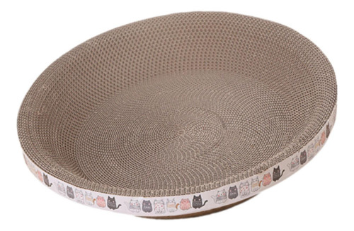 Cama Do Arranhador Do Gato Do Cartão, Brinquedo Ondulado L