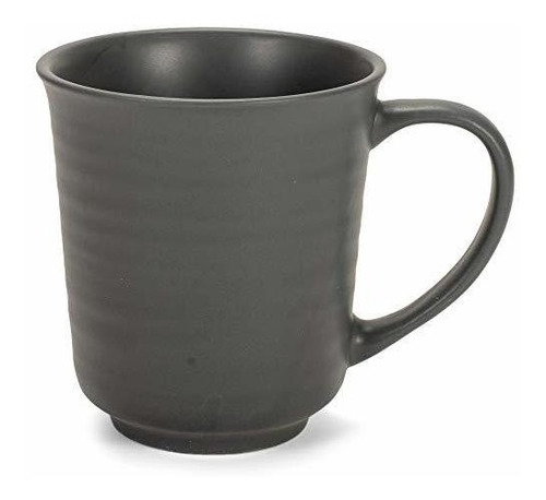 Juego De 4 Tazas De Café De Gres Con Acabado Mate Y Acabado