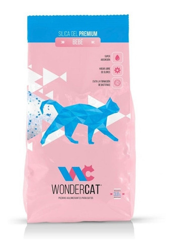 Piedras Sanitarias Silicas Wondercat Bebe- Petit Pet Shop