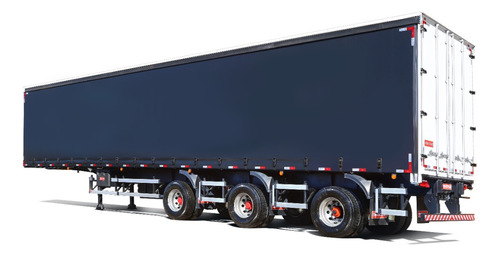 Semi Reboque Furgão Lonado Sider Vanderleia 28 30 Pallets