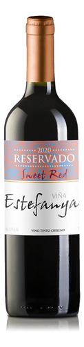 Vino Tinto Chileno Reservado Estefanya Sweet Red 750ml