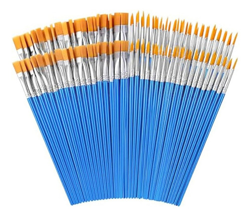 Brochas Pequeñas, 160 Pinceles De Nailon Para El Cabello Con