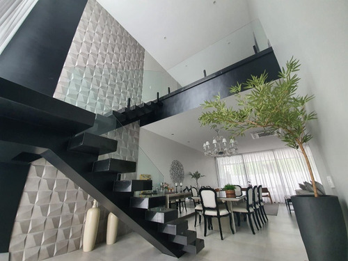Imagem 5 de 21 de Recreio - Linda Casa Triplex Com Pé Direito Alto, 4 Suites, Com Área De Lazer Privativa Completa - Ca01012 - 70319874